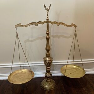 Solid Brass, Working Antique Scale